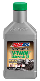 AMSOIL 15W-60 Synthetic V-Twin Motorcycle Oil